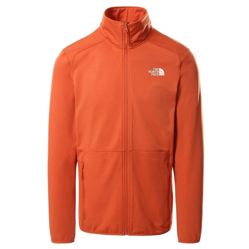 Jas The North Face Men Quest Full Zip Burnt Ochre